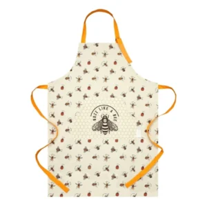 Unisex Light Brown Bees Chef Apron Home Kitchen BBQ Baking Apron
